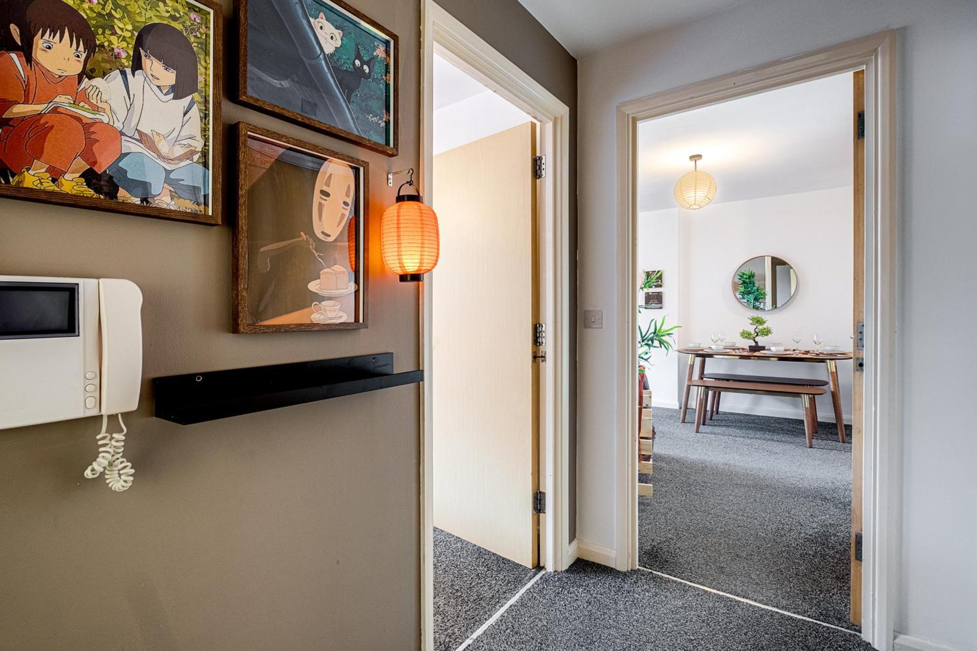 Anime Suite - Central And Free Parking With Netflix Μπέρμιγχαμ Εξωτερικό φωτογραφία